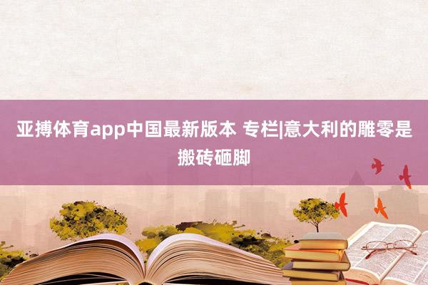 亚搏体育app中国最新版本 专栏|意大利的雕零是搬砖砸脚